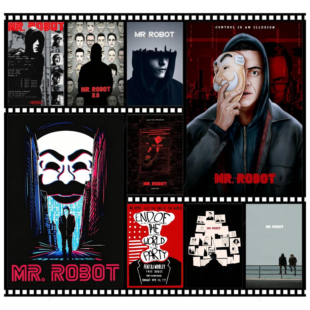 Office Print Tech - TV-Tech Psychological Thriller Mr. Robot Poster