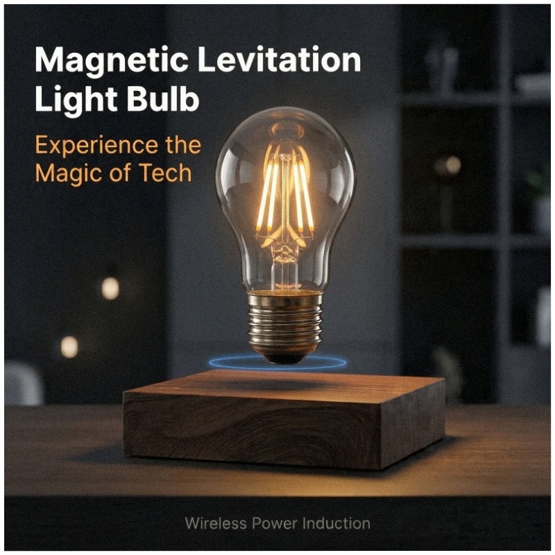 Tech For Office - Magnetic Levitating Floating Wireless LED Light