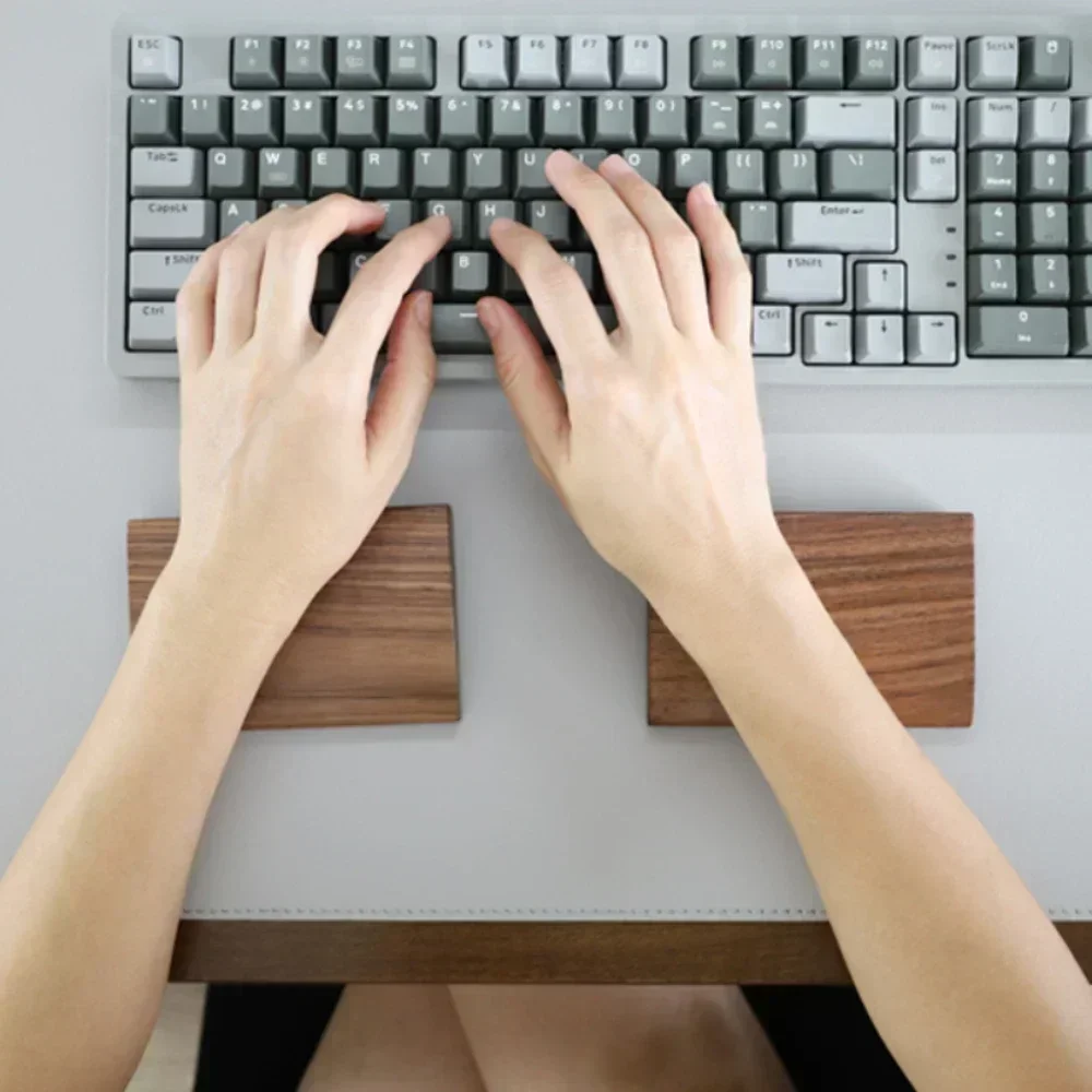 Walnut Wood Plam Rest Custom S - огляд і ціна Tech For Office