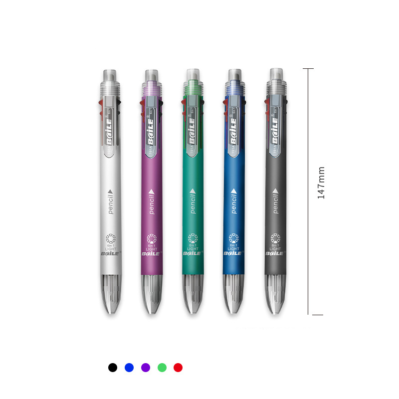 6 in 1 Colored Ballpoint Pen 5 - огляд і ціна Tech For Office