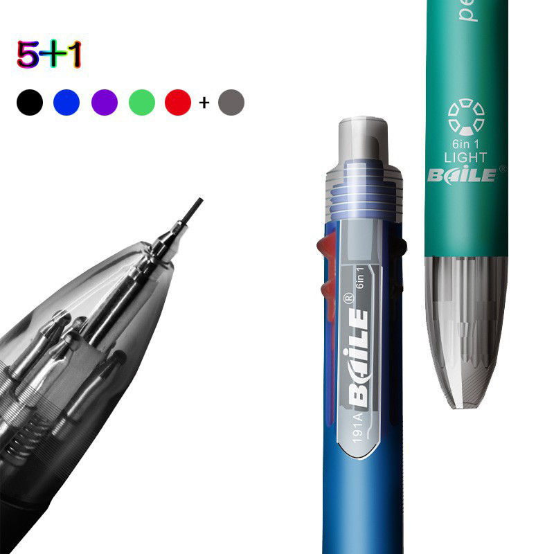 6 in 1 Colored Ballpoint Pen 5 - огляд і ціна Tech For Office
