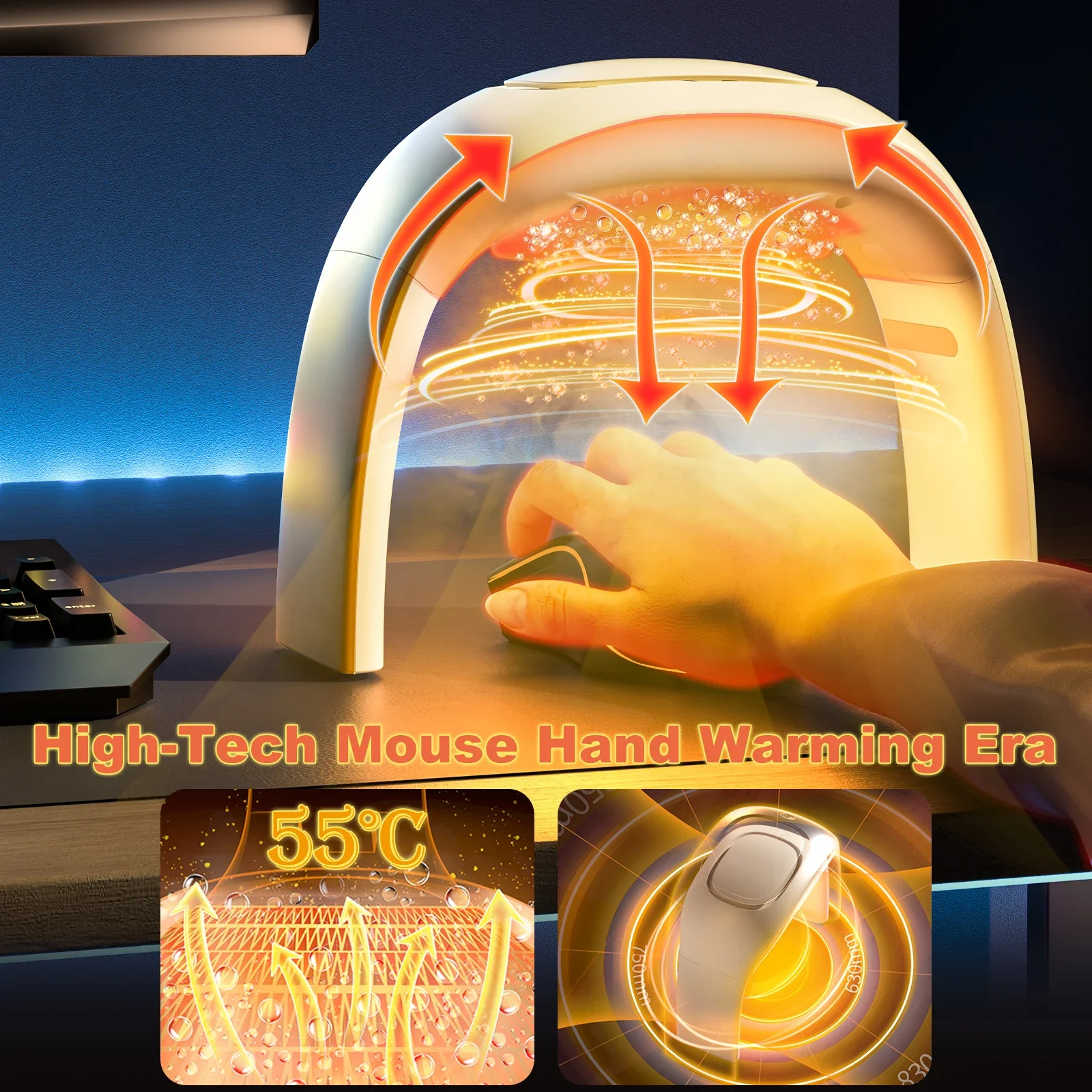 Eary Portable Winter Mouse Han - огляд і ціна Tech For Office
