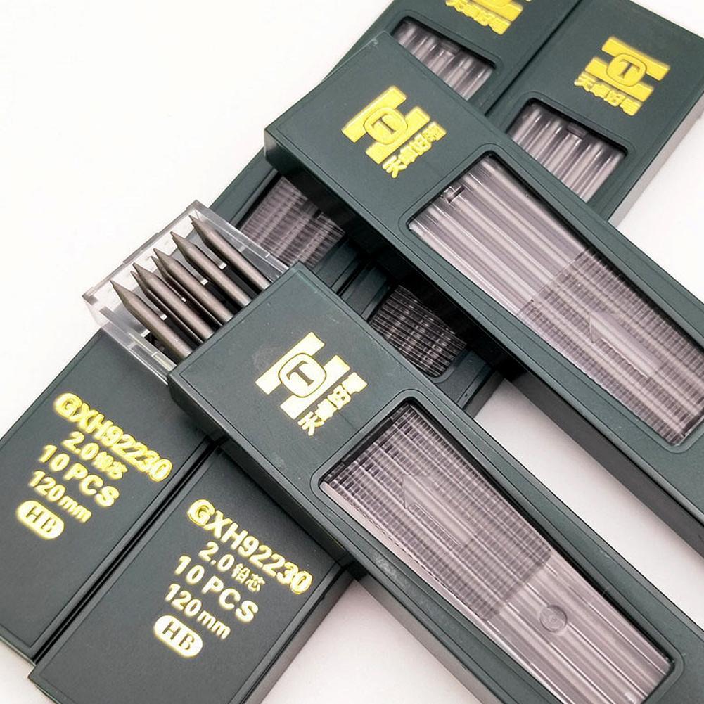 Hot 10Pcs/Box 2mm 2B HB Black  - огляд і ціна Tech For Office
