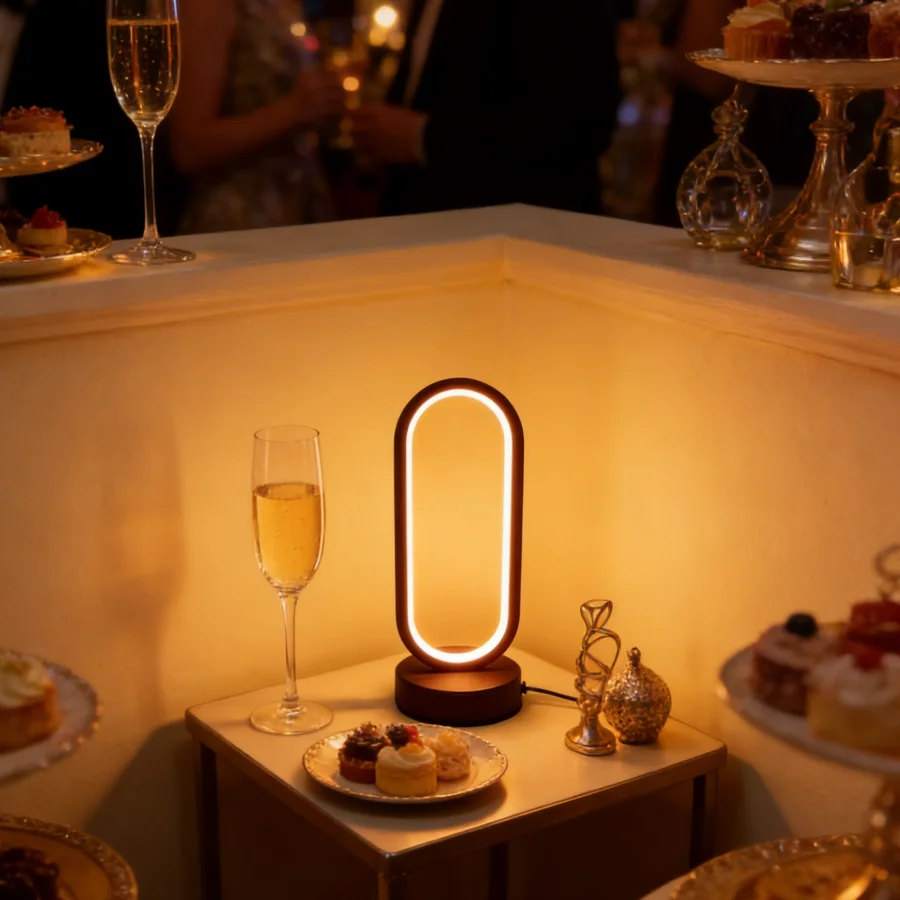 1Pcs Table Lamp Bedroom Ring T - огляд і ціна Ring Light Desk Small
