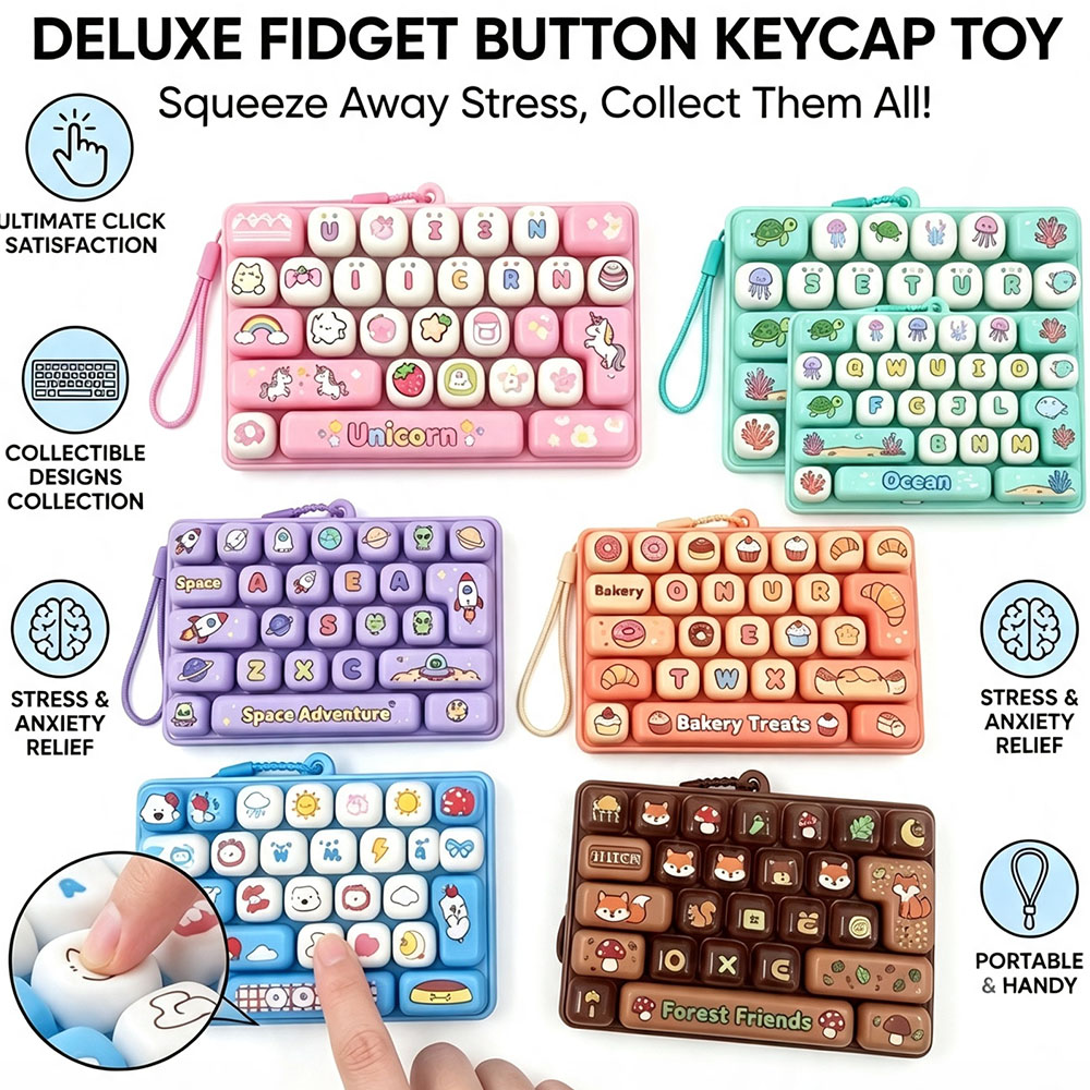 Mechanical Keyboard Keychain 2 - огляд і ціна Office Tech Setup