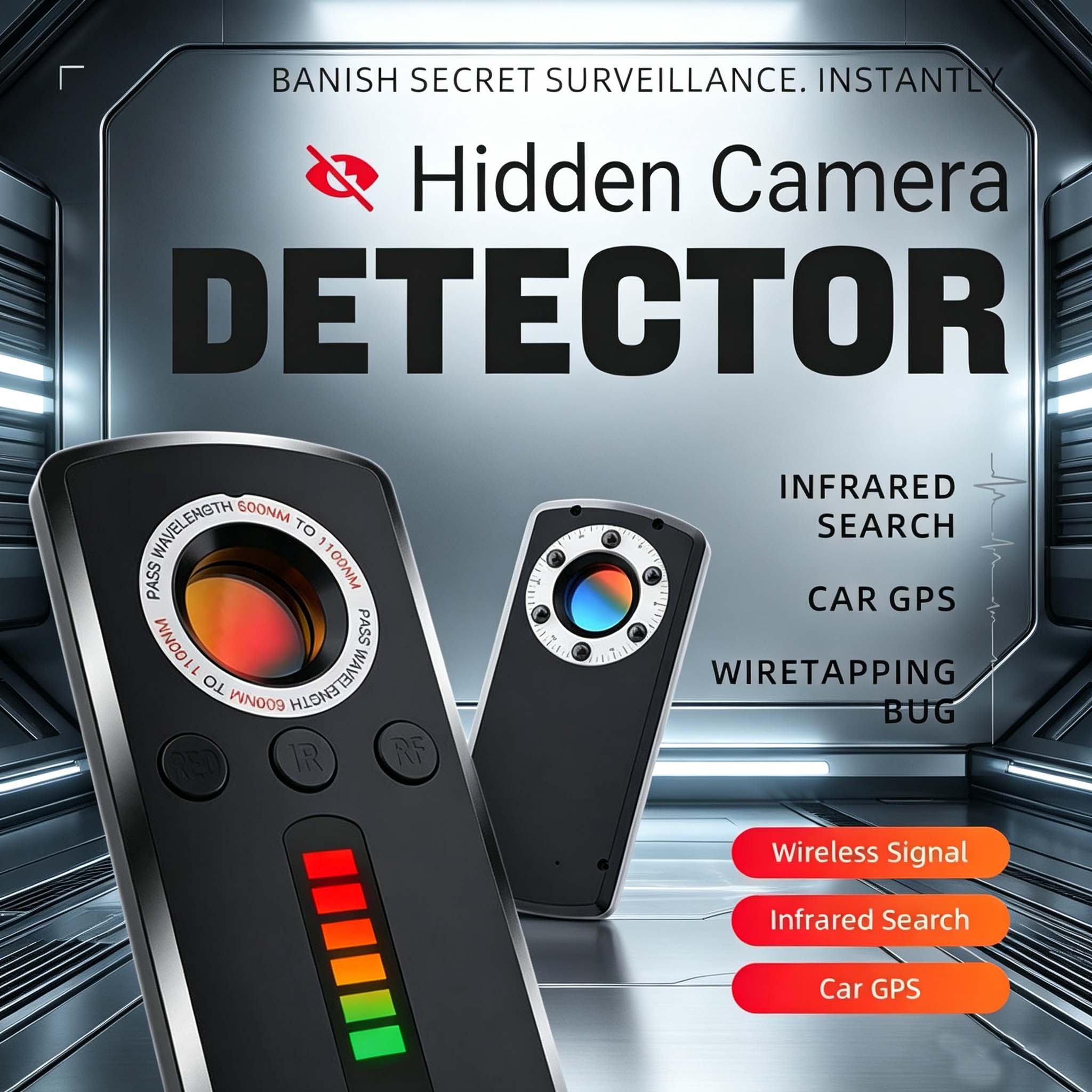 Hidden Camera Detector Anti Sp - огляд і ціна Tech For Office