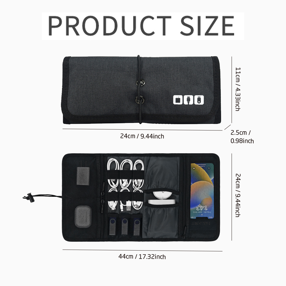 Tech Organizer Bag Cable Stora - огляд і ціна Office Tech Bag
