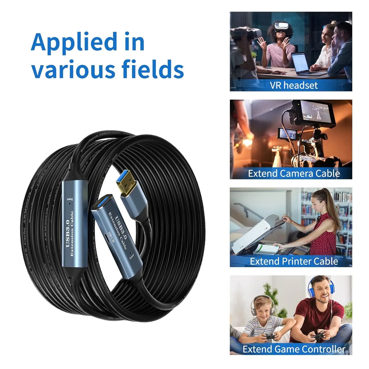 USB 3.0 Active Extension Cable - огляд і ціна Usb Extender Active