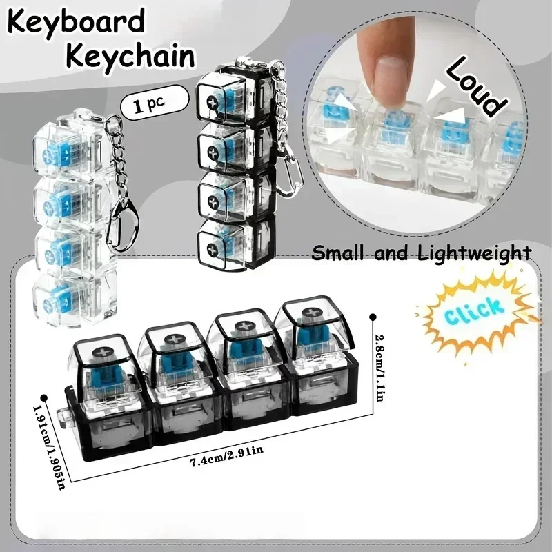 1pcs LED Keyboard Keycap Stres - огляд і ціна Tech For Office