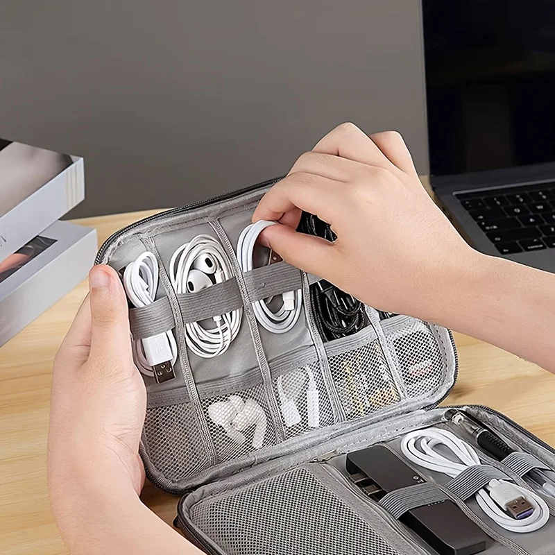 1 Pack Portable Electronic Acc - огляд і ціна Office Tech Bag