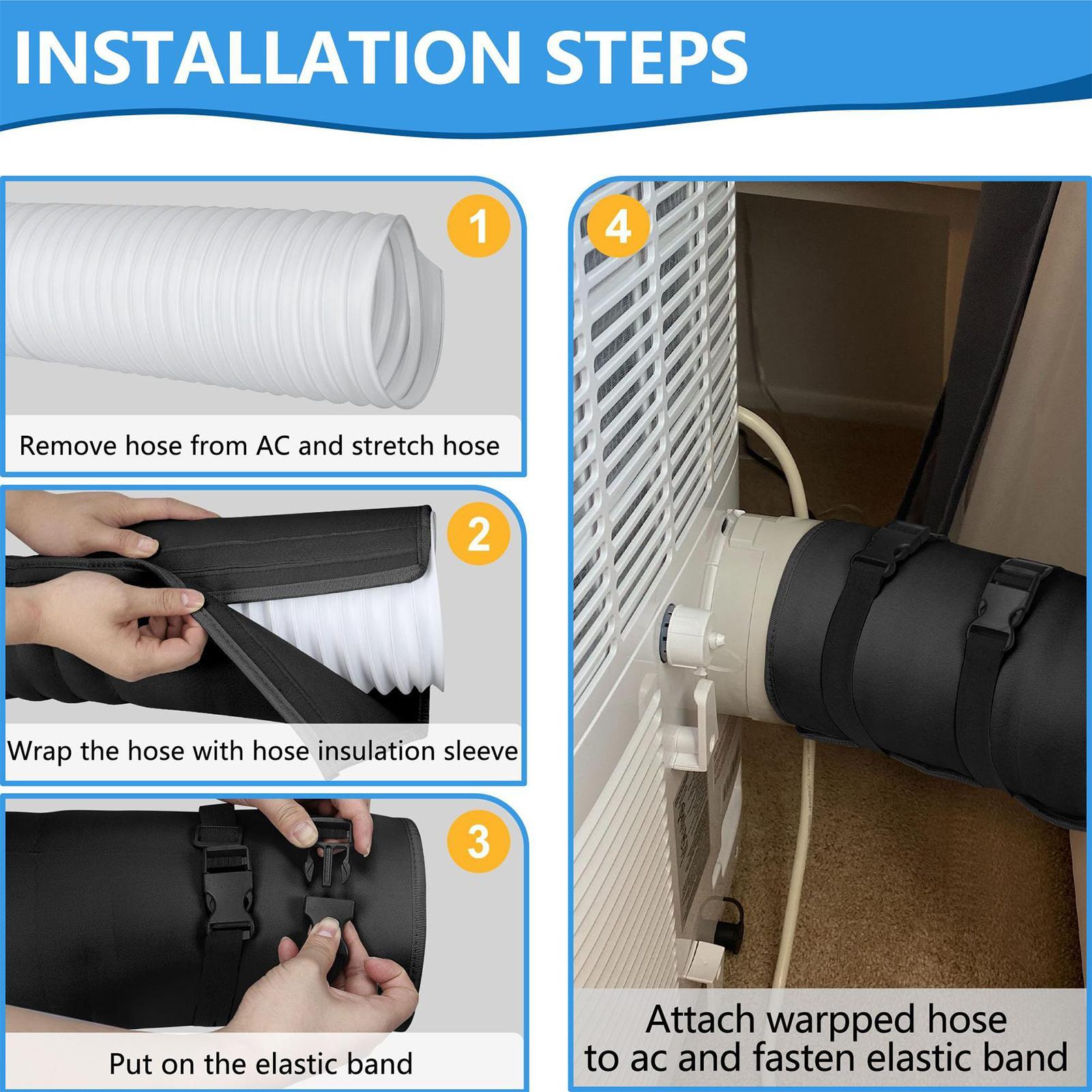 Air Conditioner Hose Cover Dus - огляд і ціна Office Print Tech