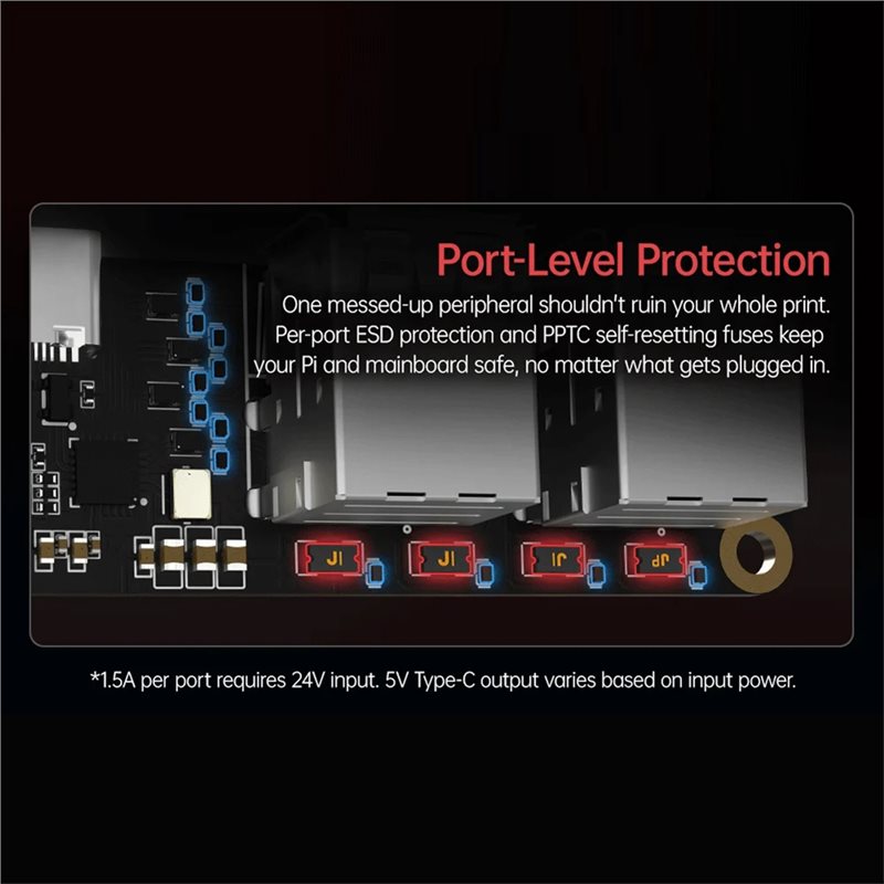 L70A BIGTREETECH K Hub Power S - огляд і ціна Usb Extender Active