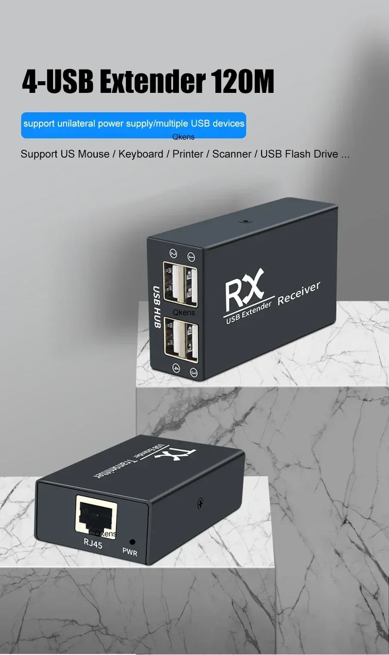 120M 4 Port USB Extender Over  - огляд і ціна Usb Extender Active