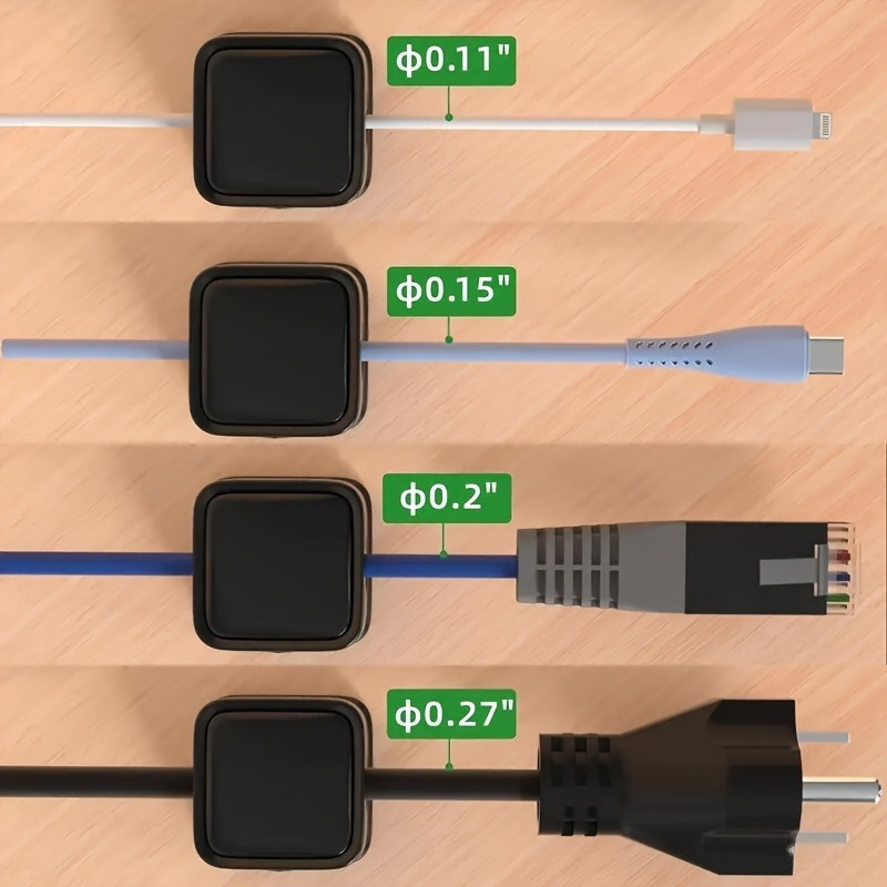 12-Pack Cable Management Clips - огляд і ціна Office Tech Setup